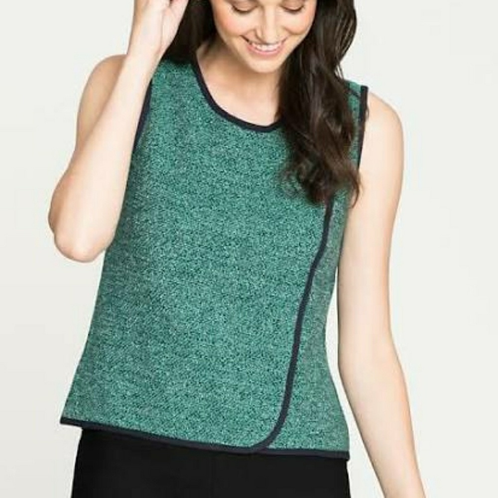 NIC+ZOE Speckled Knit Tank